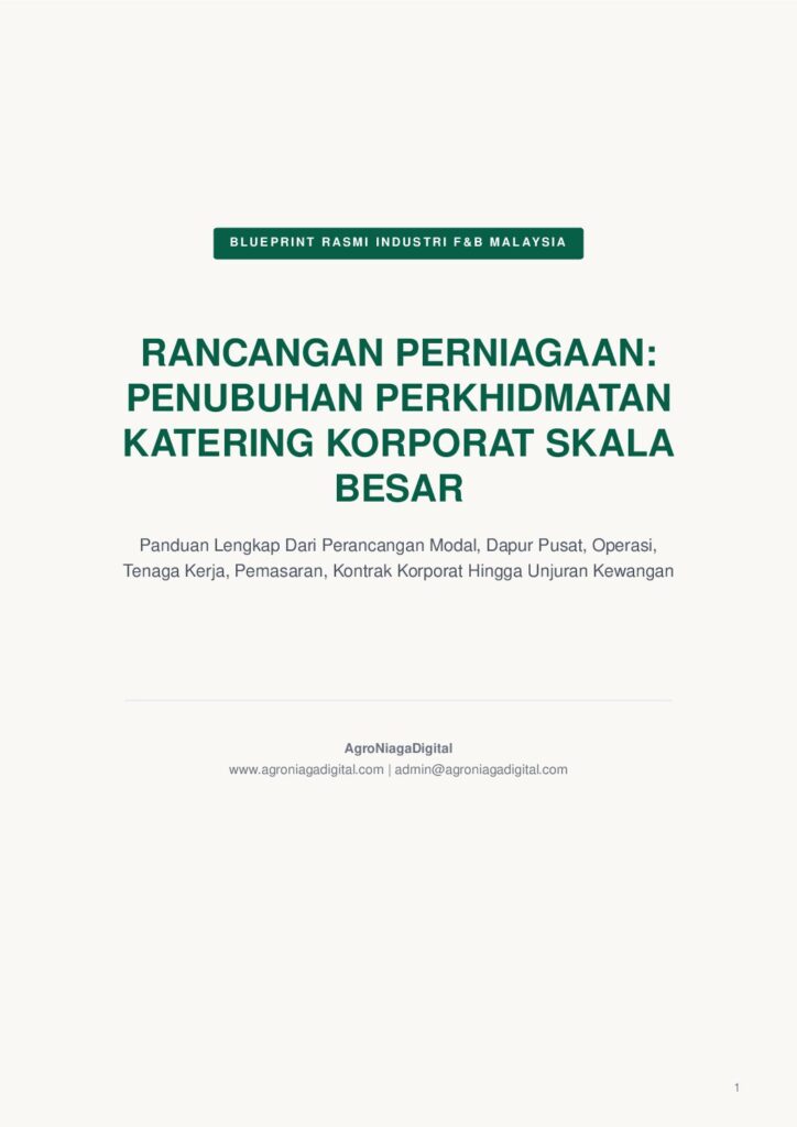 Rancangan Perniagaan Penubuhan Perkhidmatan Katering Korporat Skala Besar
